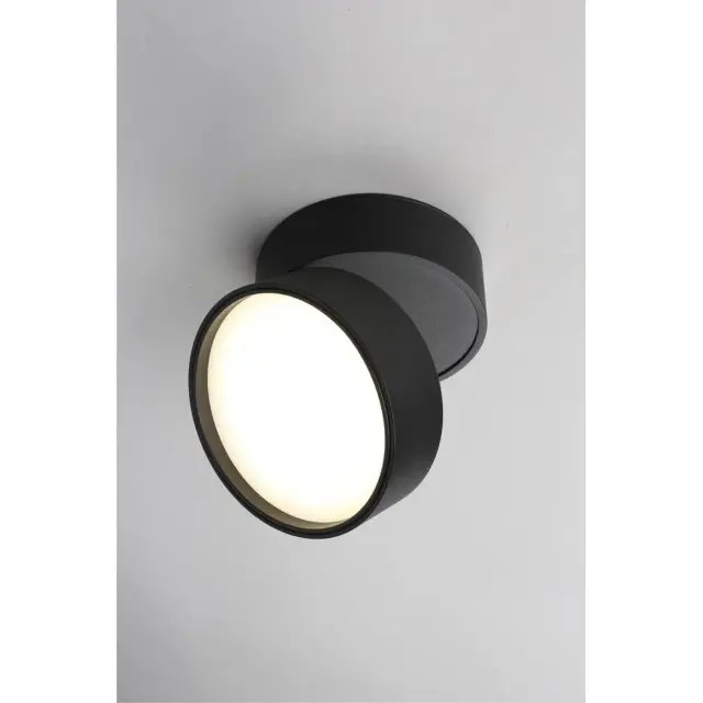 Точечный светильник Omnilux OML-101319-18 LENNO — черный, ракурс 3
