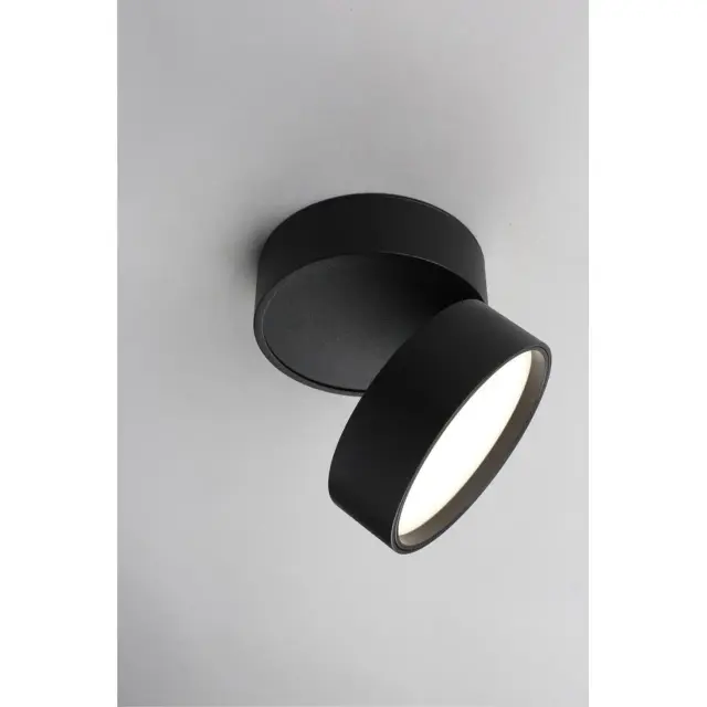 Точечный светильник Omnilux OML-101319-18 LENNO — черный, ракурс 4