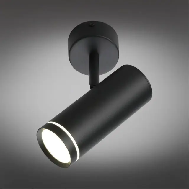 Точечный светильник Omnilux OML-102209-12 DERUTA — черный, ракурс 2