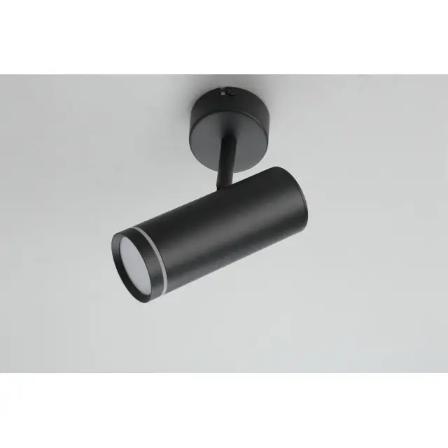 Точечный светильник Omnilux OML-102209-12 DERUTA — черный, ракурс 4