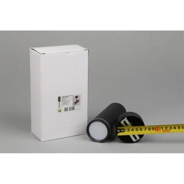 Точечный светильник Omnilux OML-102209-12 DERUTA — черный, ракурс 9