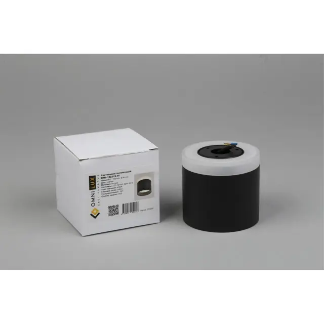 Точечный светильник Omnilux OML-102319-16 TURES — черный, ракурс 12