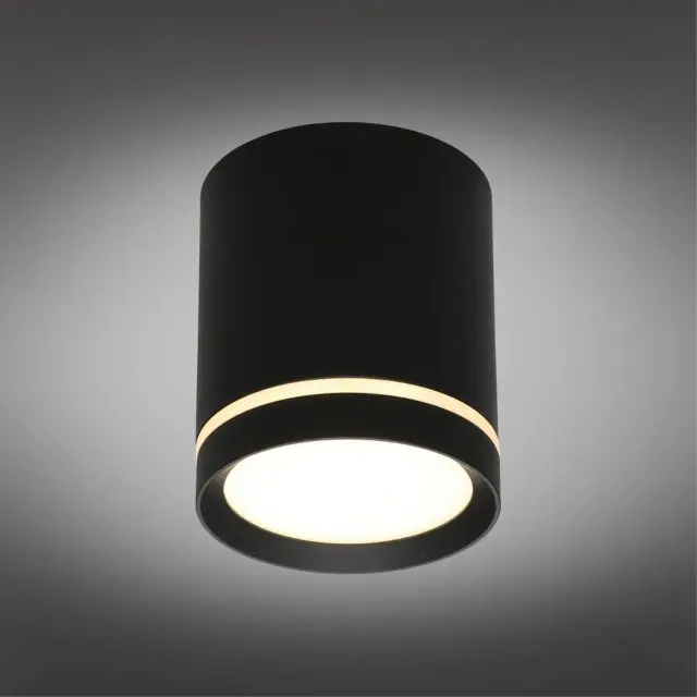 Точечный светильник Omnilux OML-102439-05 CAPURSO — черный, ракурс 2