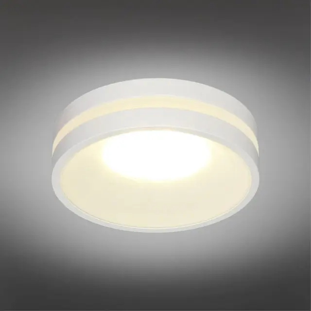 Точечный светильник Omnilux OML-102709-01 NAPOLI — белый, ракурс 2
