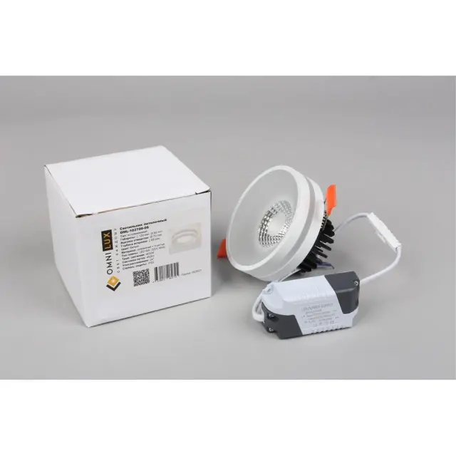 Точечный светильник Omnilux OML-102709-06 NAPOLI — белый, ракурс 6