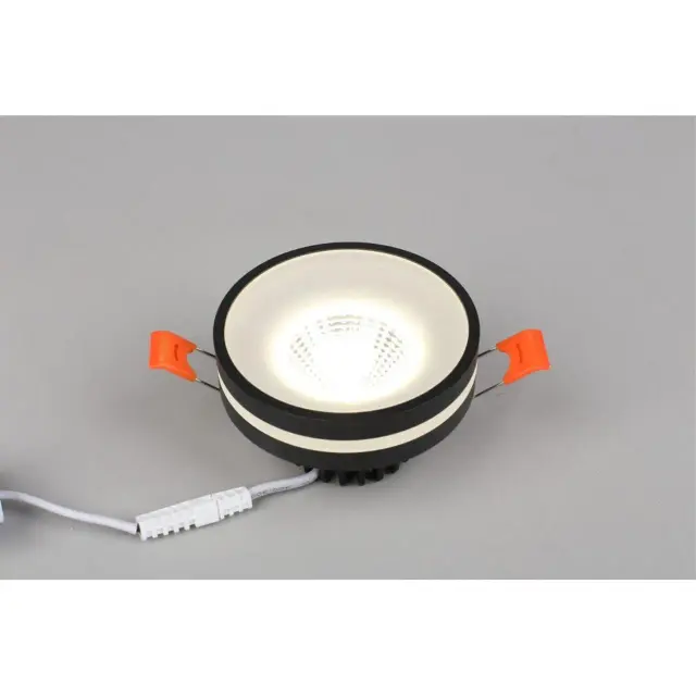 Точечный светильник Omnilux OML-102719-06 NAPOLI — черный, ракурс 3