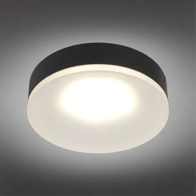 Точечный светильник Omnilux OML-102919-01 TEVERE — черный, ракурс 2