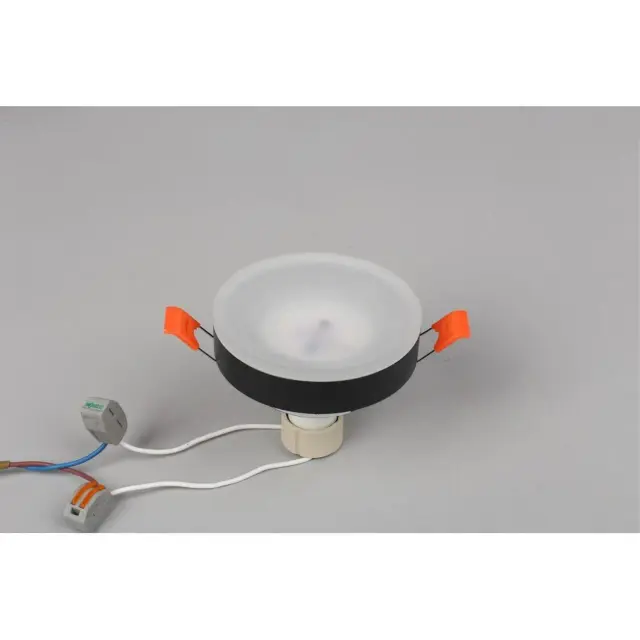 Точечный светильник Omnilux OML-102919-01 TEVERE — черный, ракурс 3