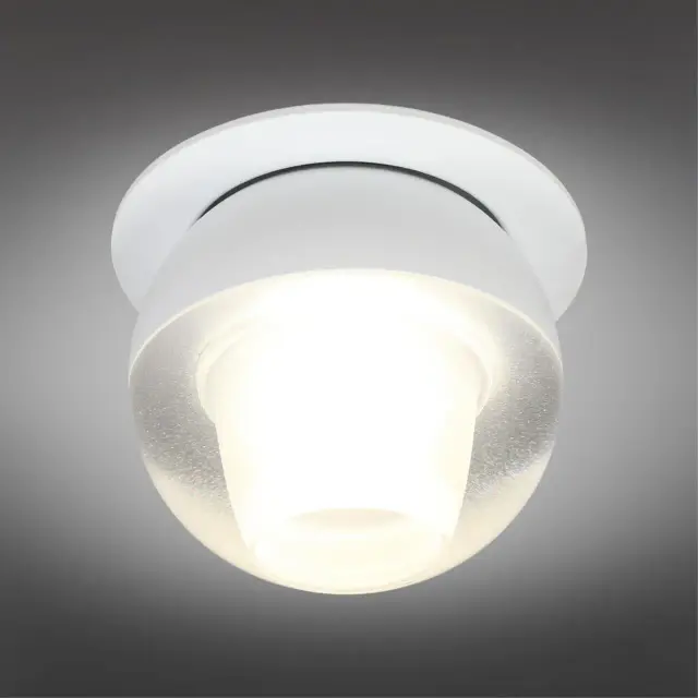 Точечный светильник Omnilux OML-103009-08 MANTOVA — белый, ракурс 2