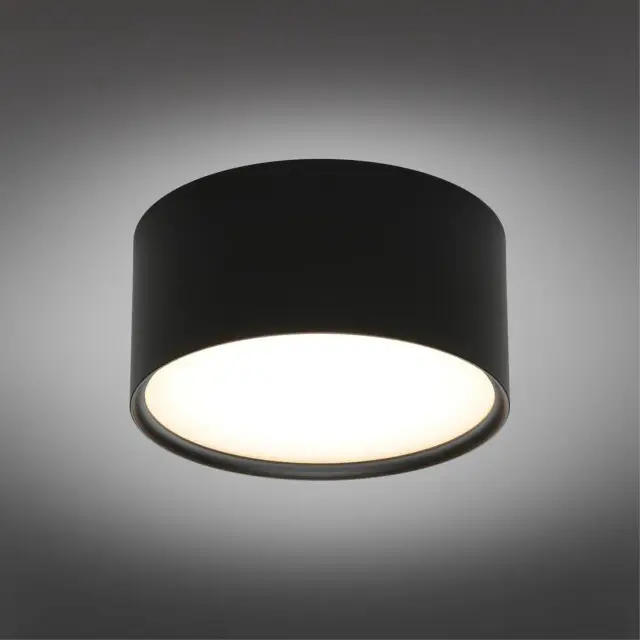 Точечный светильник Omnilux OML-103319-12 ABANO — черный, ракурс 2