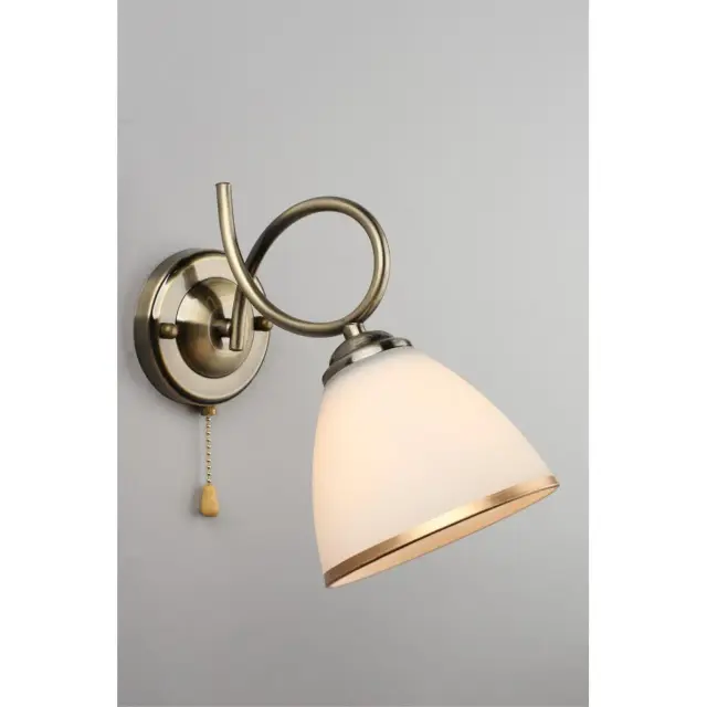 Бра Omnilux OML-25301-01 ALIMINI — бронза, ракурс 3