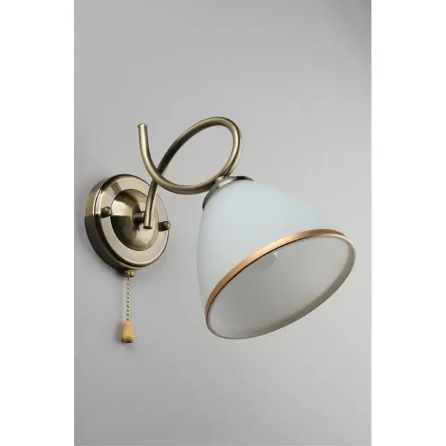 Бра Omnilux OML-25301-01 ALIMINI — бронза, ракурс 4