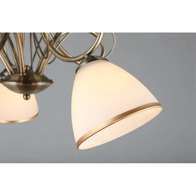 Люстра Omnilux OML-25307-05 ALIMINI — бронза, ракурс 5