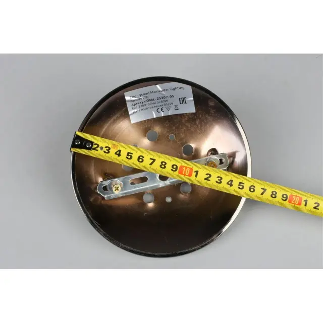 Люстра Omnilux OML-25307-05 ALIMINI — бронза, ракурс 6