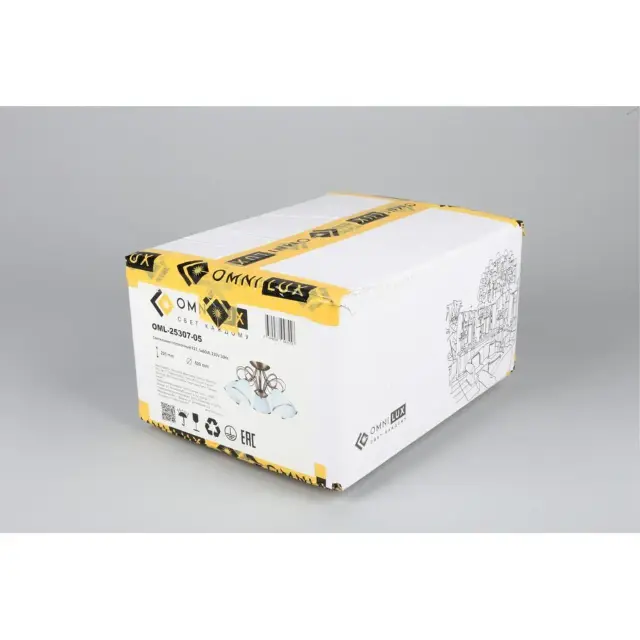 Люстра Omnilux OML-25307-05 ALIMINI — бронза, ракурс 7