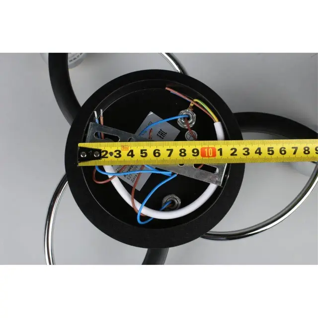 Люстра Omnilux OML-25407-03 CALDIERO — черный, ракурс 6