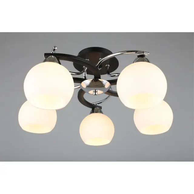 Люстра Omnilux OML-25407-05 CALDIERO — черный, ракурс 3