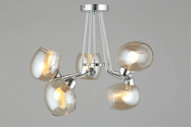 Люстра Omnilux OML-27307-05 TESERO — хром, ракурс 11