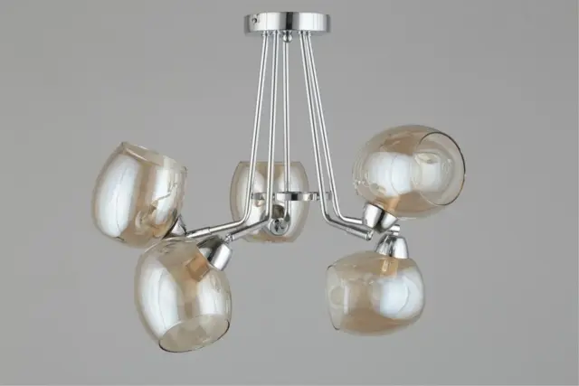 Люстра Omnilux OML-27307-05 TESERO — хром, ракурс 12