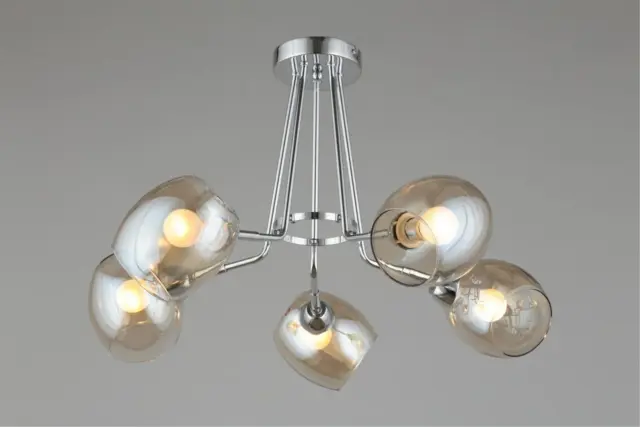 Люстра Omnilux OML-27307-05 TESERO — хром, ракурс 4