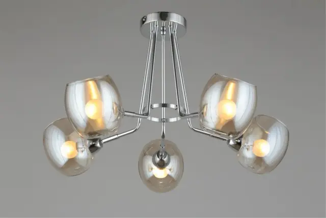 Люстра Omnilux OML-27307-05 TESERO — хром, ракурс 8
