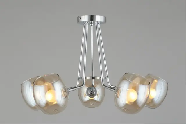 Люстра Omnilux OML-27307-05 TESERO — хром, ракурс 9