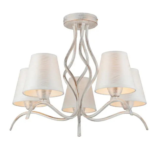 Люстра Omnilux OML-28407-05 UGENTO — белое золото