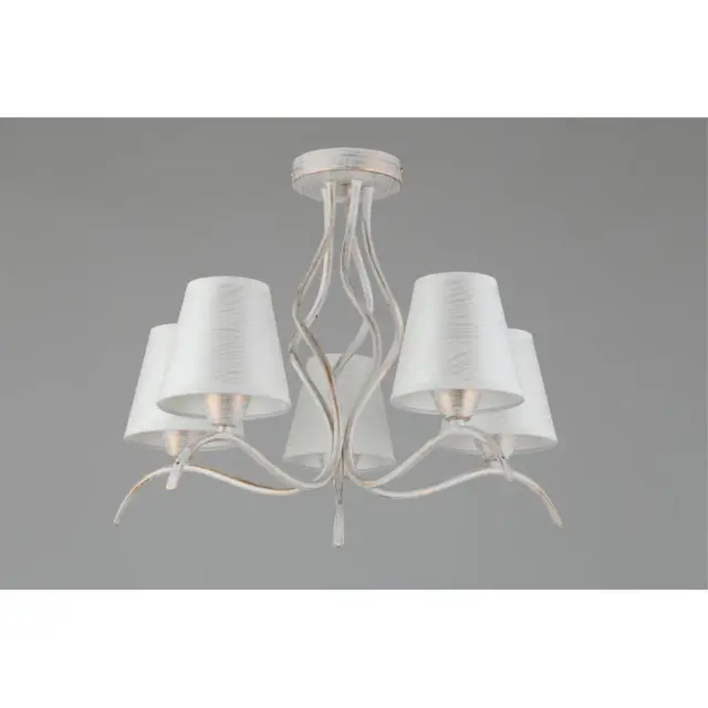 Люстра Omnilux OML-28407-05 UGENTO — белое золото, ракурс 4