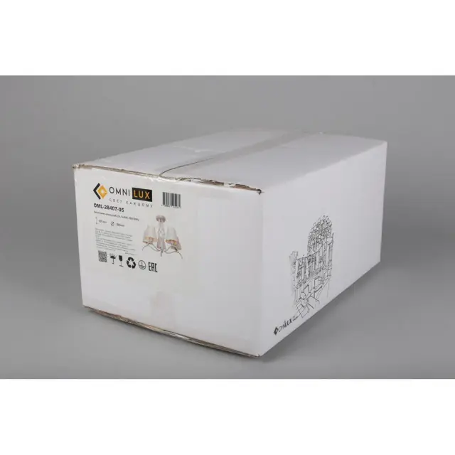 Люстра Omnilux OML-28407-05 UGENTO — белое золото, ракурс 8