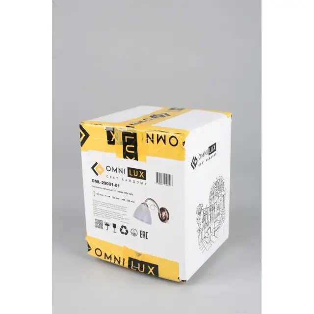 Бра Omnilux OML-29001-01 CASTELLARO — золотой, ракурс 5