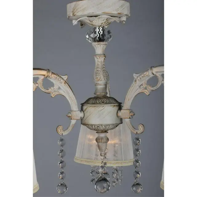 Люстра Omnilux OML-30007-03 ABILENE — белое золото, ракурс 5