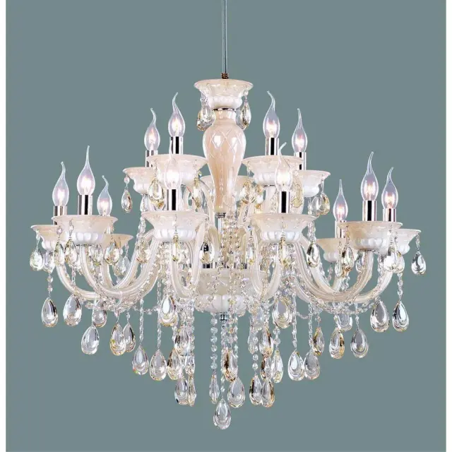 Люстра Omnilux OML-30503-15 ROMANS — хром, ракурс 2