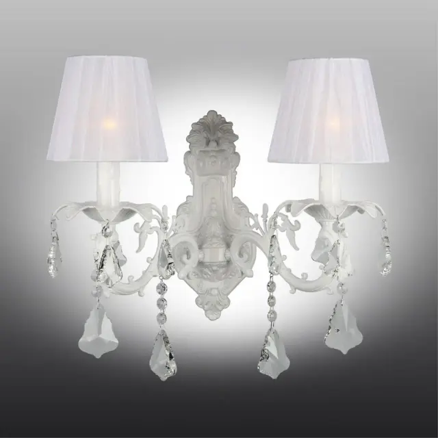 Бра Omnilux OML-30801-02 BACH — белый, ракурс 2