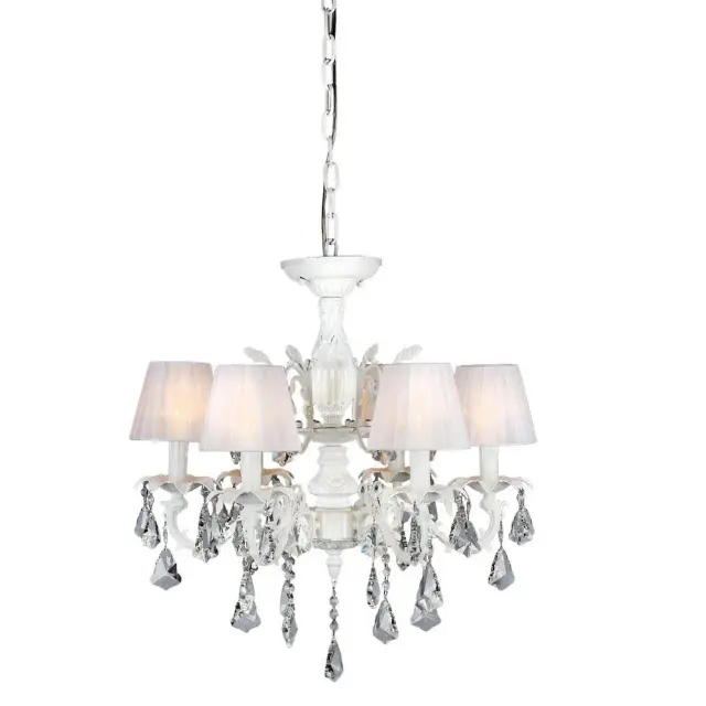 Люстра Omnilux OML-30807-06 BACH — белый