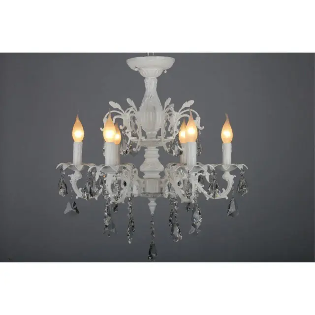 Люстра Omnilux OML-30807-06 BACH — белый, ракурс 3