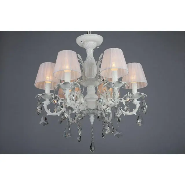 Люстра Omnilux OML-30807-06 BACH — белый, ракурс 6
