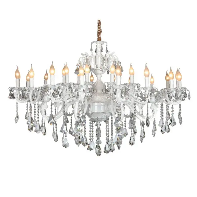 Люстра Omnilux OML-30807-27 BACH — белый, ракурс 2