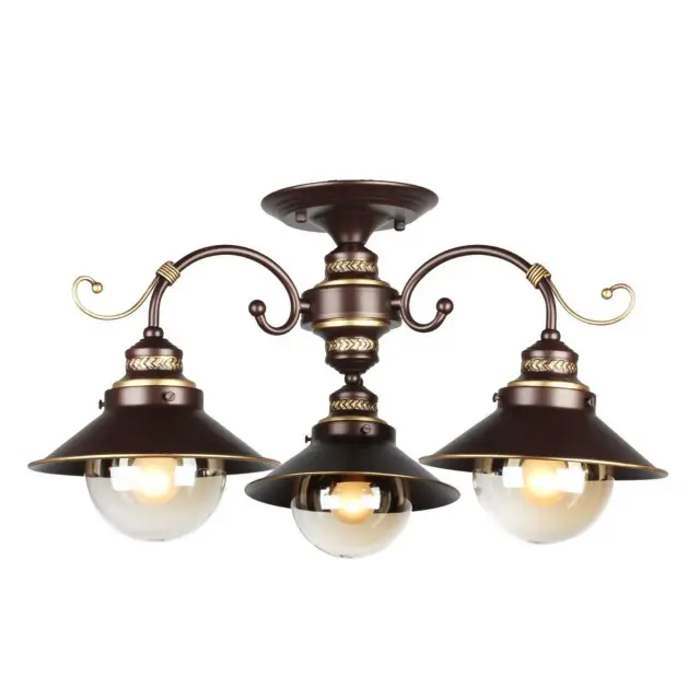 Люстра Omnilux OML-50407-03 FARTOL — коричневый