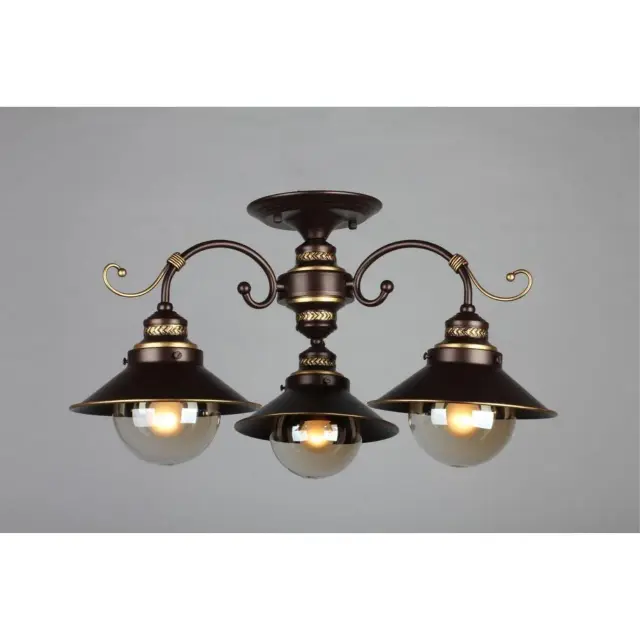 Люстра Omnilux OML-50407-03 FARTOL — коричневый, ракурс 2