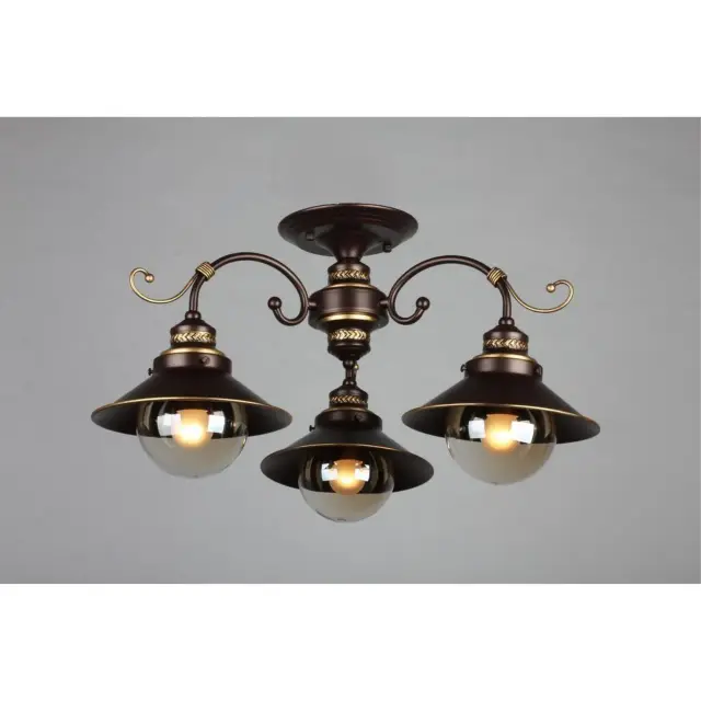 Люстра Omnilux OML-50407-03 FARTOL — коричневый, ракурс 3