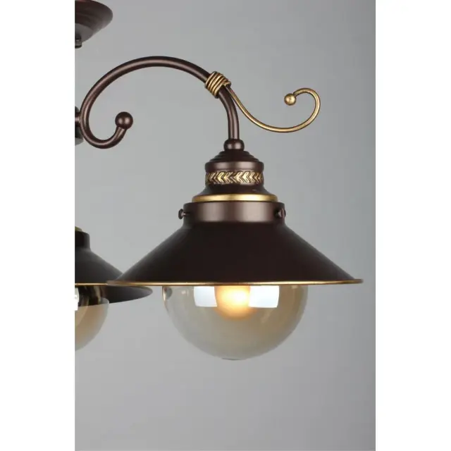 Люстра Omnilux OML-50407-03 FARTOL — коричневый, ракурс 5