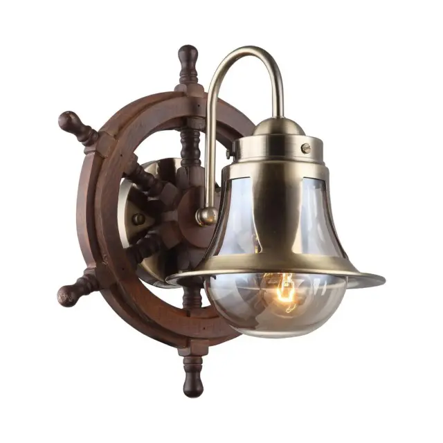 Бра Omnilux OML-50701-01 CROCE — бронза