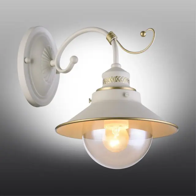 Бра Omnilux OML-50801-01 TORRI — белое золото, ракурс 2