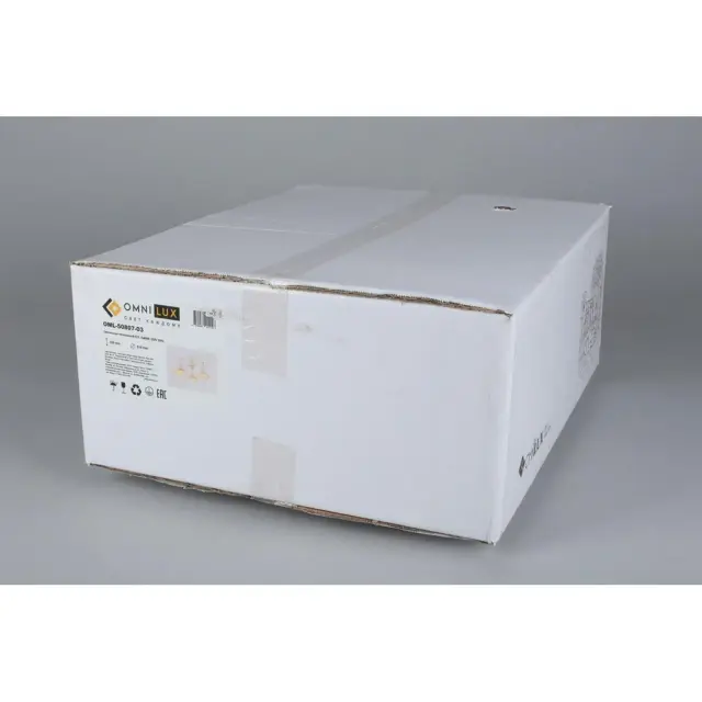 Люстра Omnilux OML-50807-03 TORRI — белое золото, ракурс 5