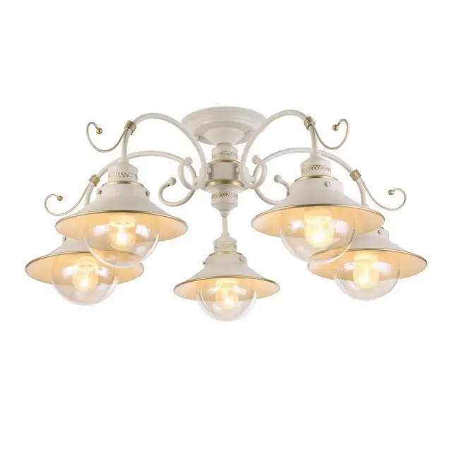 Люстра Omnilux OML-50807-05 TORRI — белое золото
