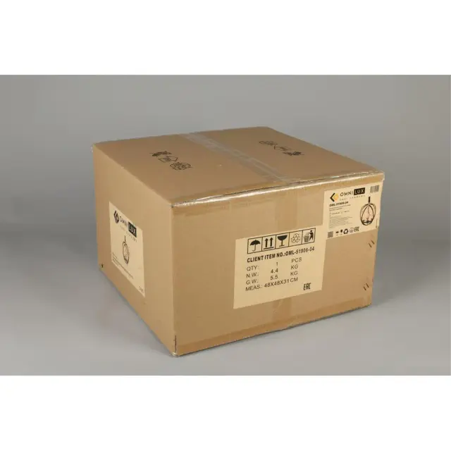 Люстра Omnilux OML-51906-04 LEPORANO — черный, ракурс 13