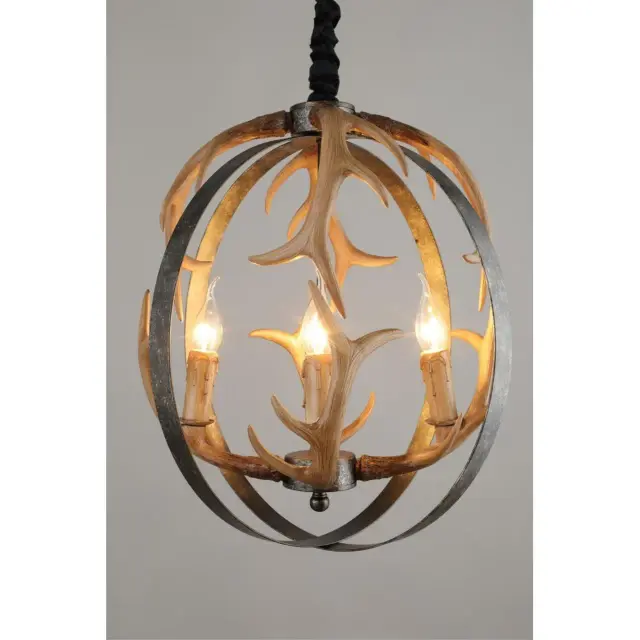 Люстра Omnilux OML-51906-04 LEPORANO — черный, ракурс 7