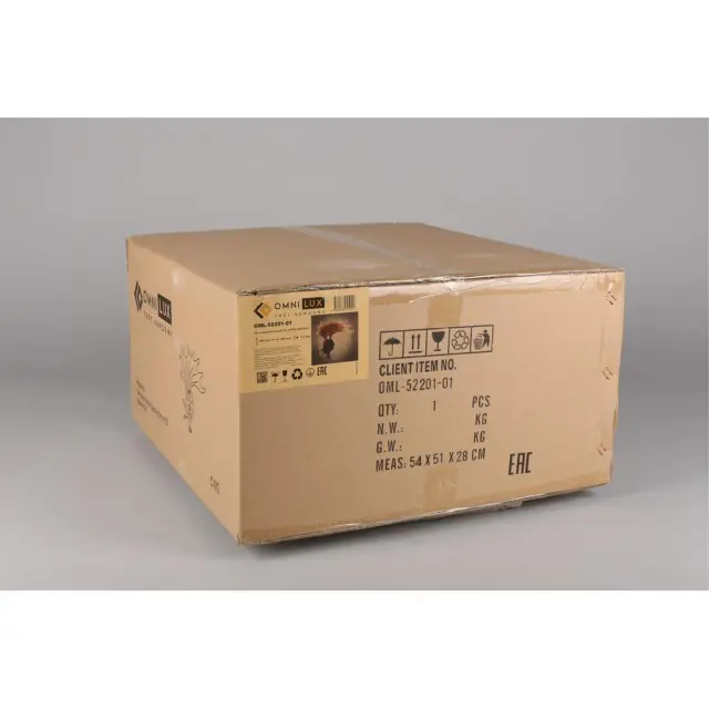 Бра Omnilux OML-52201-01 SINIO — коричневый, ракурс 7