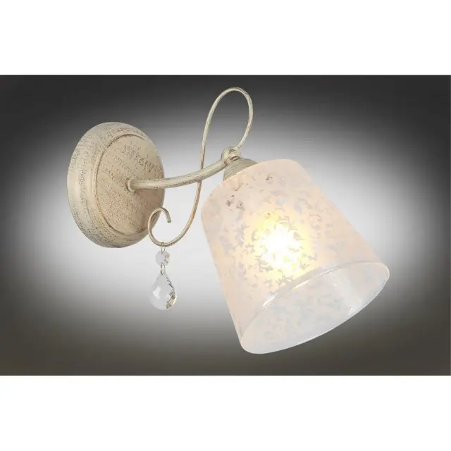 Бра Omnilux OML-53001-01 ORUNE — белое золото, ракурс 2