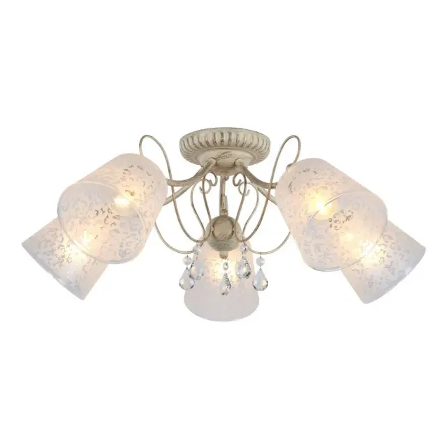 Люстра Omnilux OML-53007-05 ORUNE — белое золото